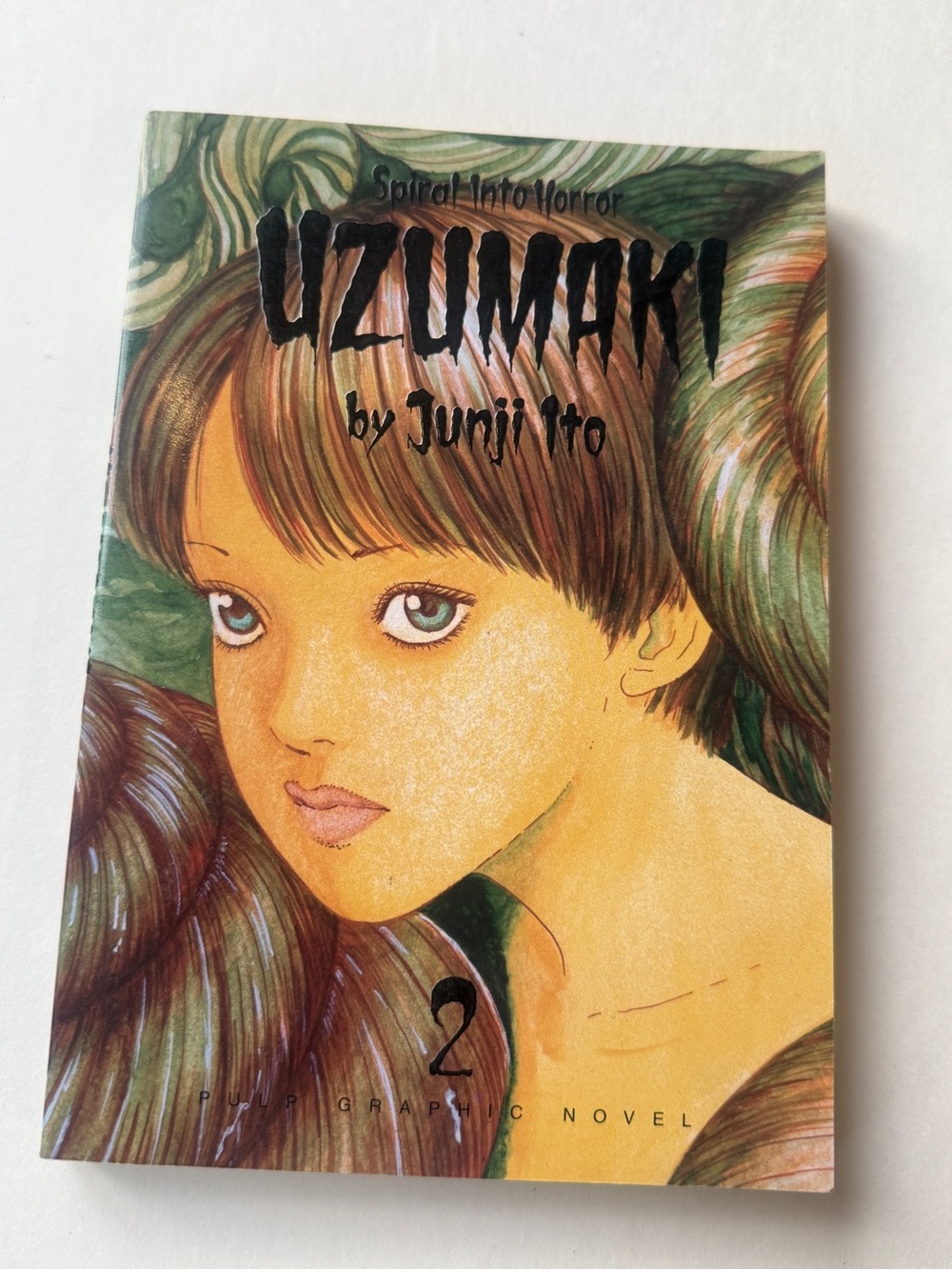 Rare UZUMAKI Volume 1 & 2 Bundle FIRST PRINT Horror Manga Junji Ito Pulp Graphic